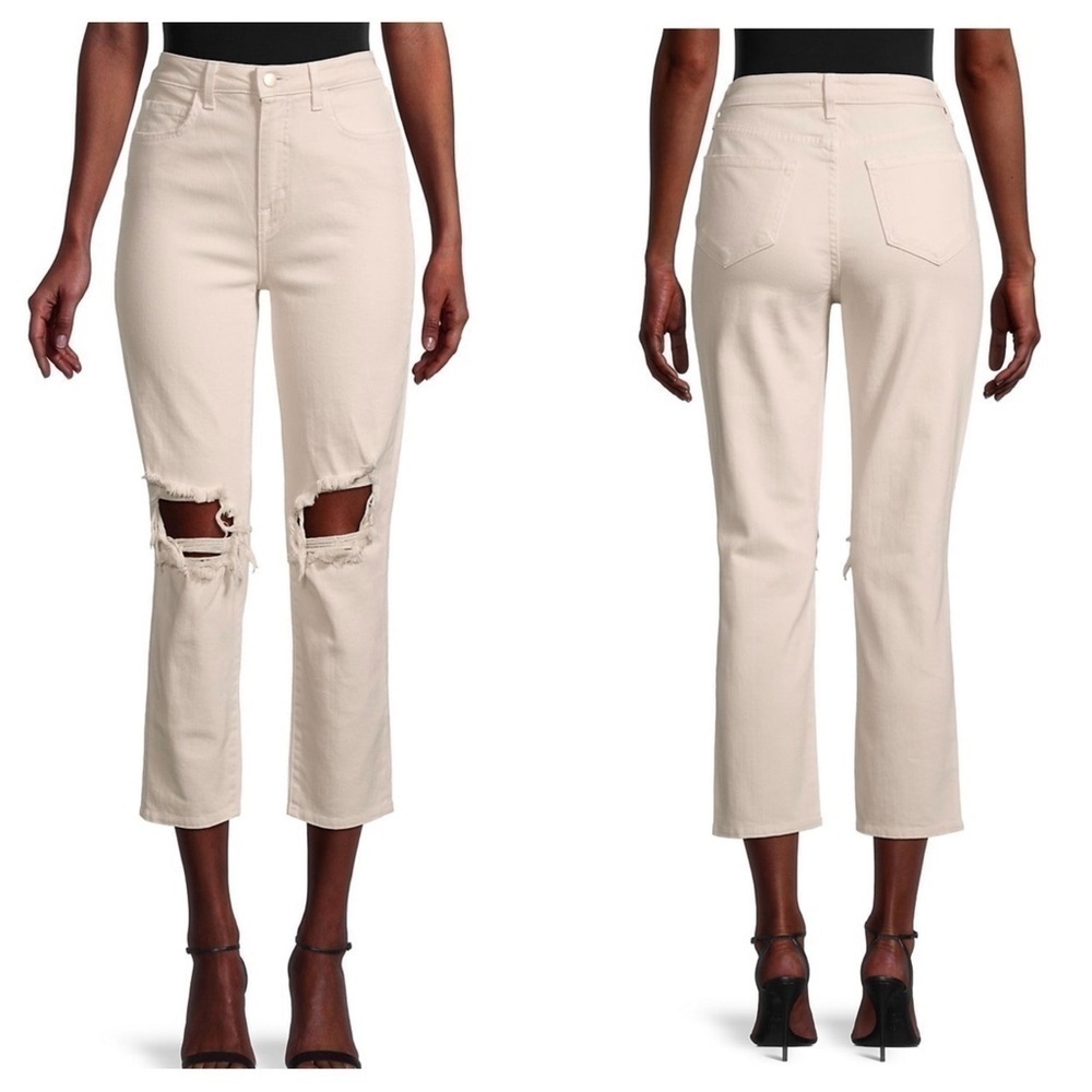 L'AGENCE Audrina high rise straight taille haute Droit jeans size 25